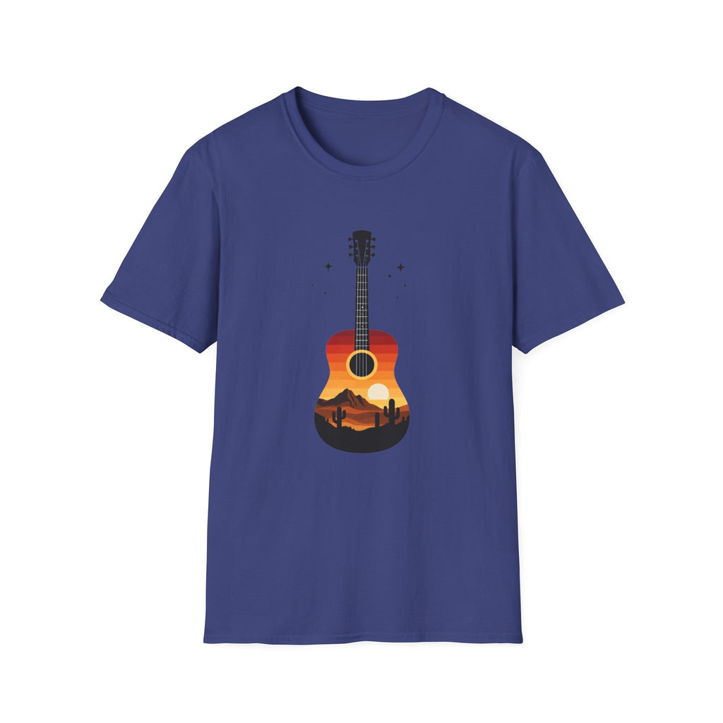 Desert Sunset Guitar T-Shirt