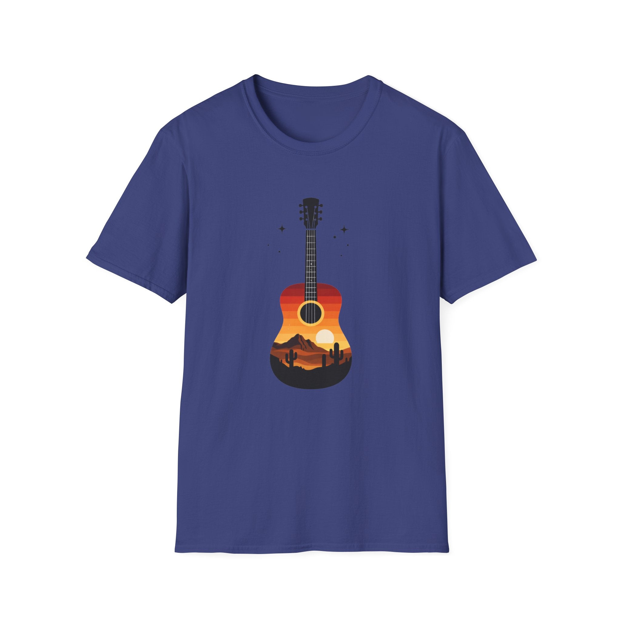 Desert Sunset Guitar T-Shirt