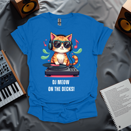 DJ Meow On the Deck T-Shirt