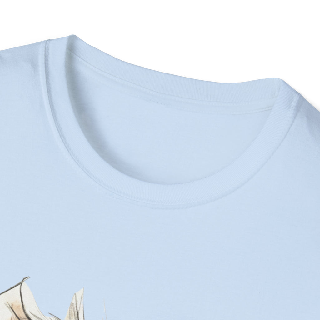 Acoustic Guitar Sketch T-Shirt