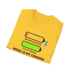 Music Is My Charger T-Shirt