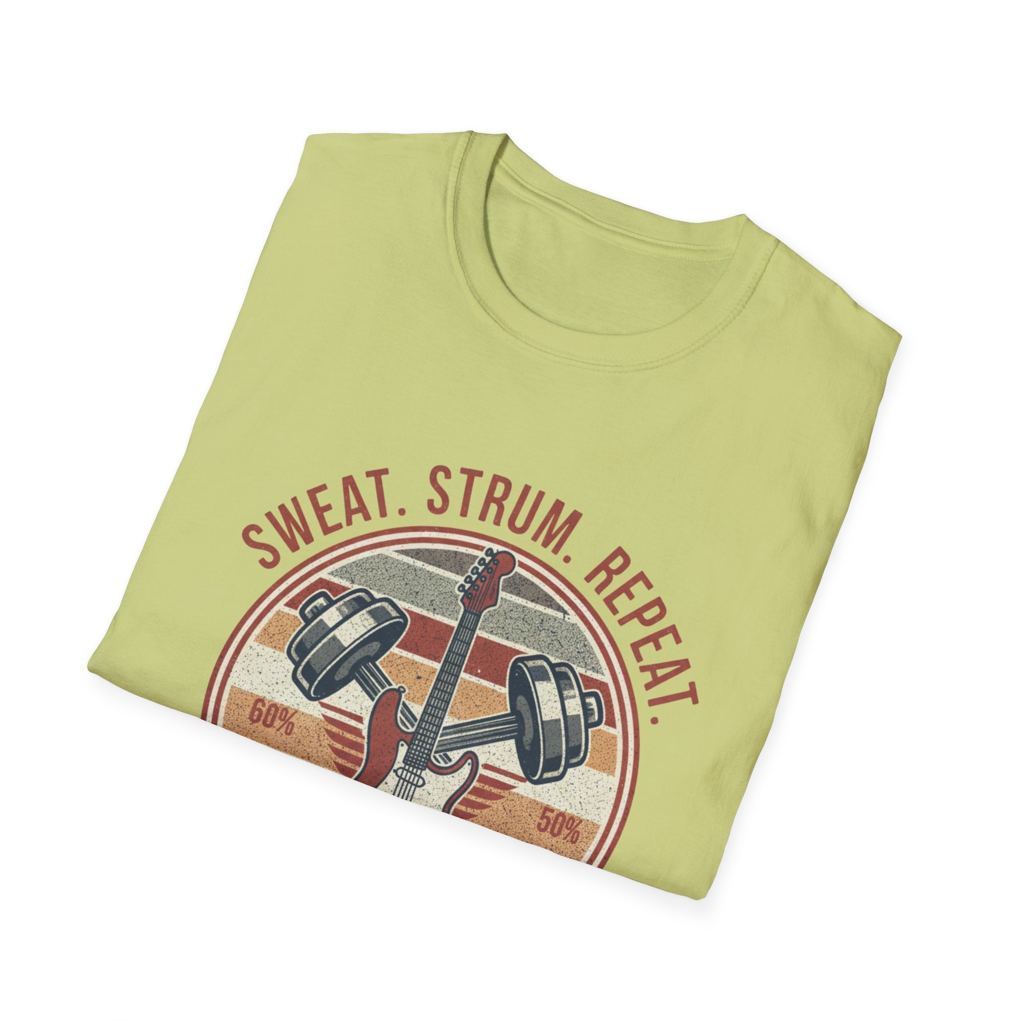 Sweat. Strum. Repeat. T-Shirt