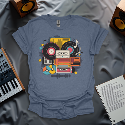 Retro Music Explosion T-Shirt