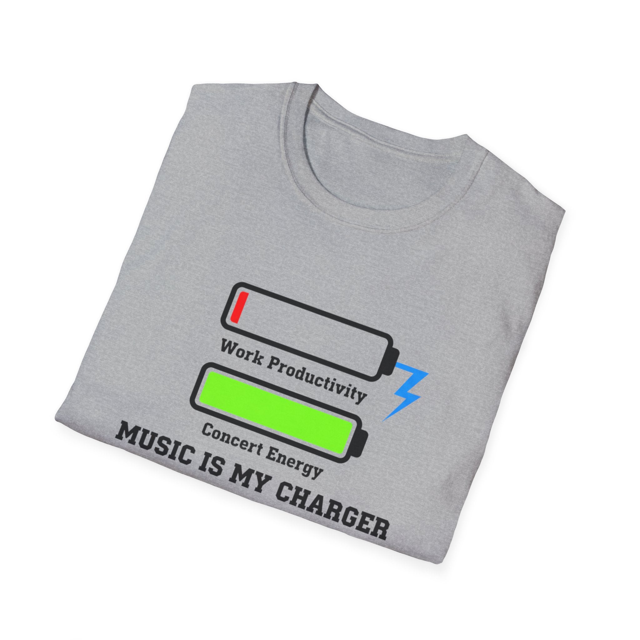 Music Is My Charger T-Shirt