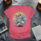 Happy Tropical Cat T-Shirt
