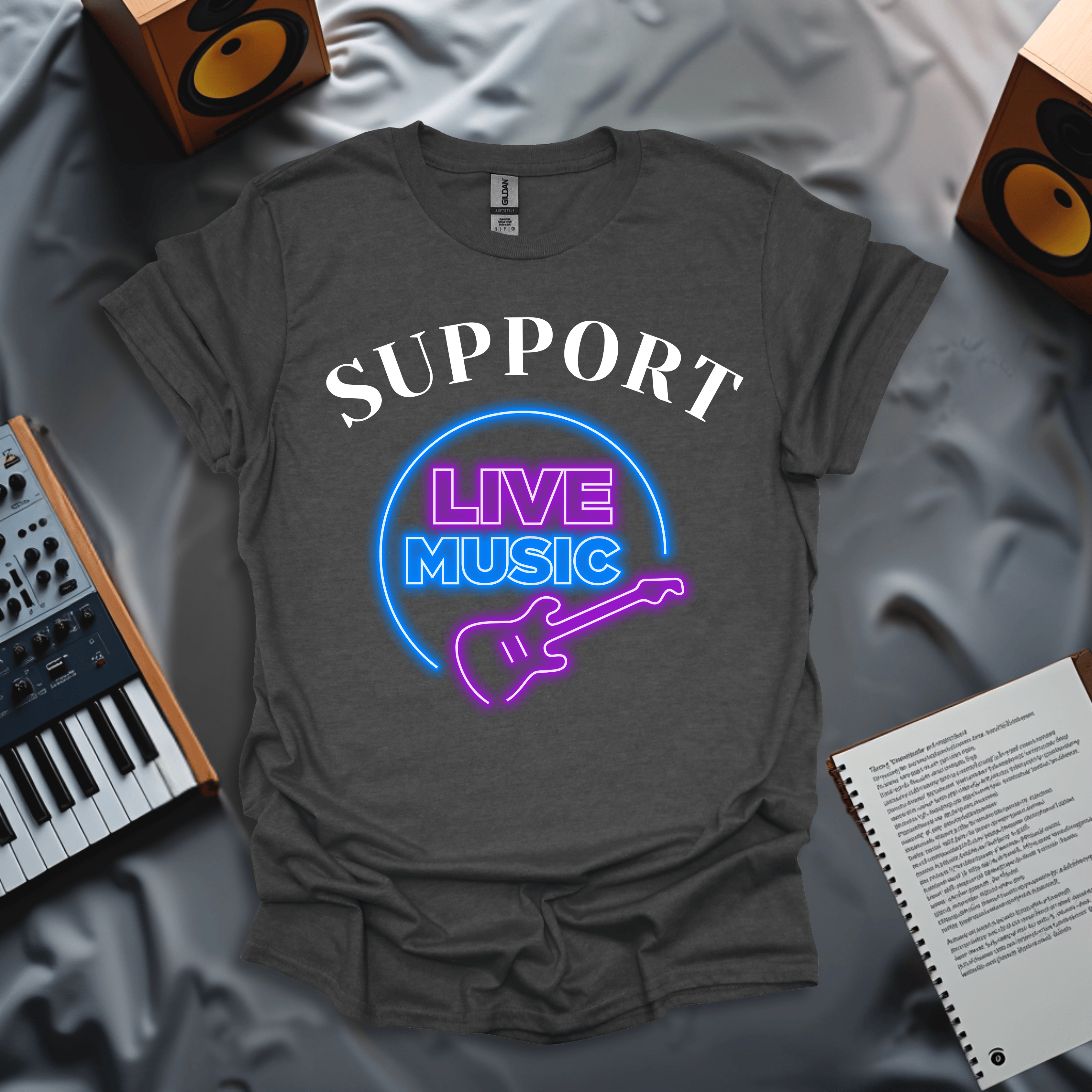 Support Live Music T-Shirt