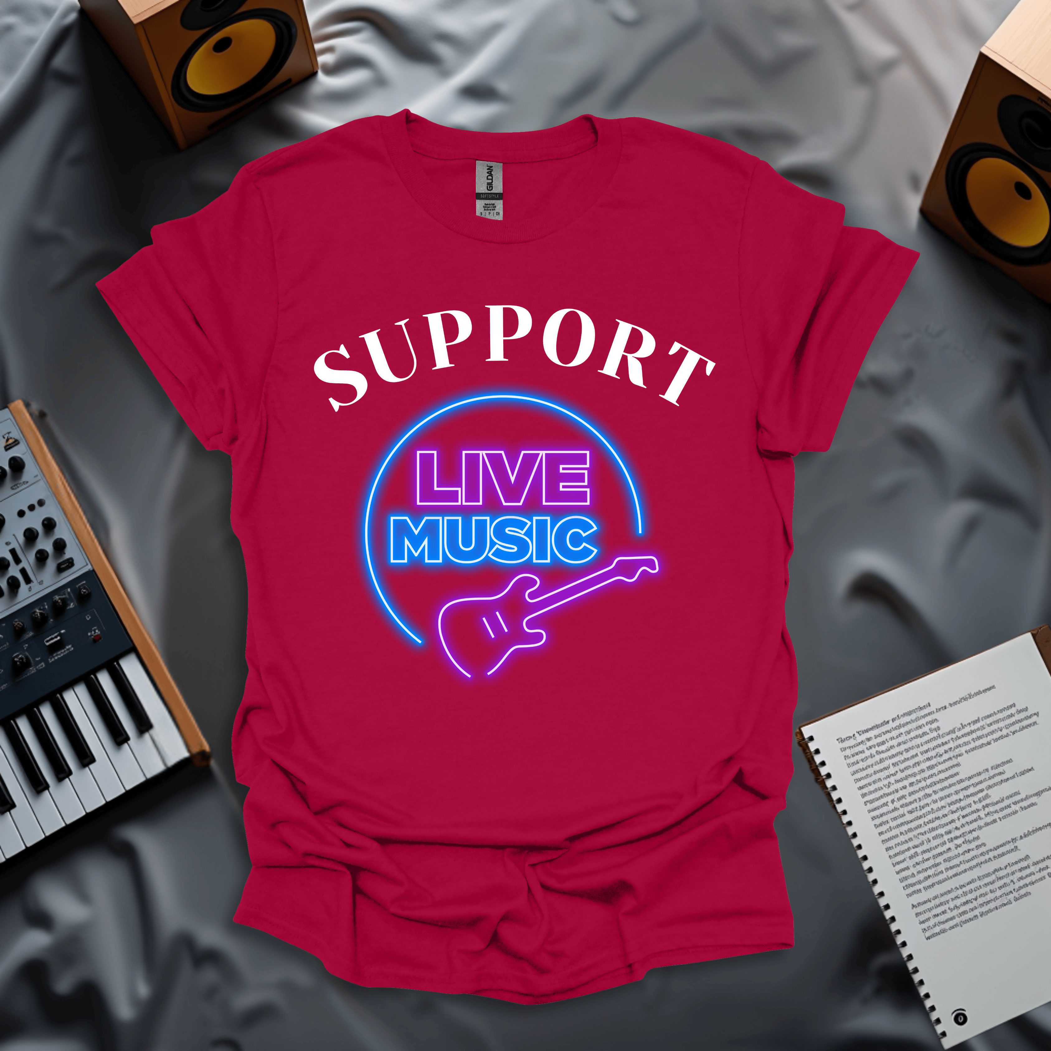 Support Live Music T-Shirt