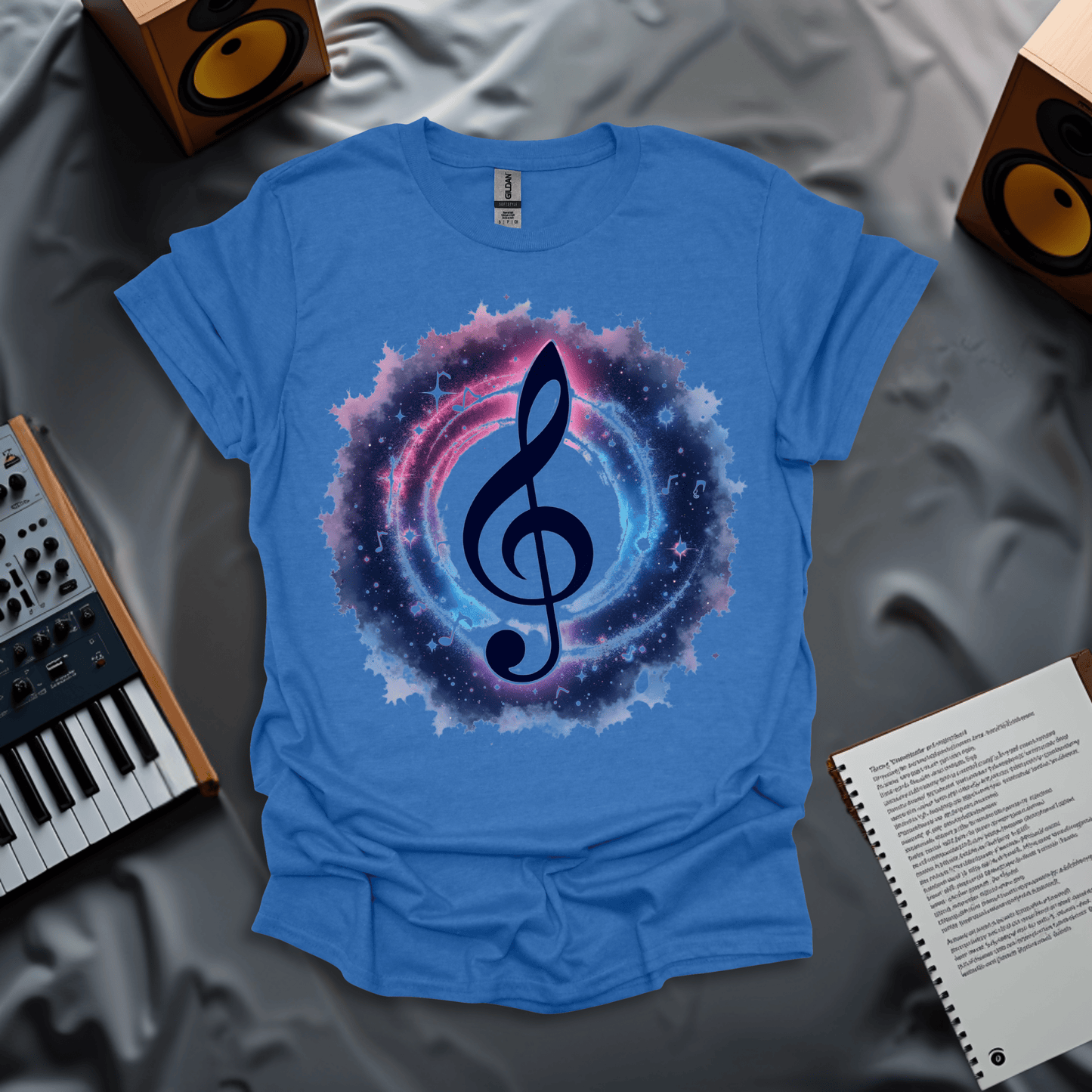 Colourful Cosmic Melody T-Shirt