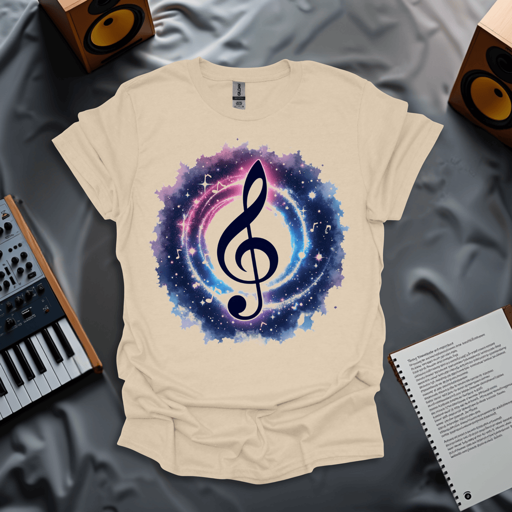 Colourful Cosmic Melody T-Shirt