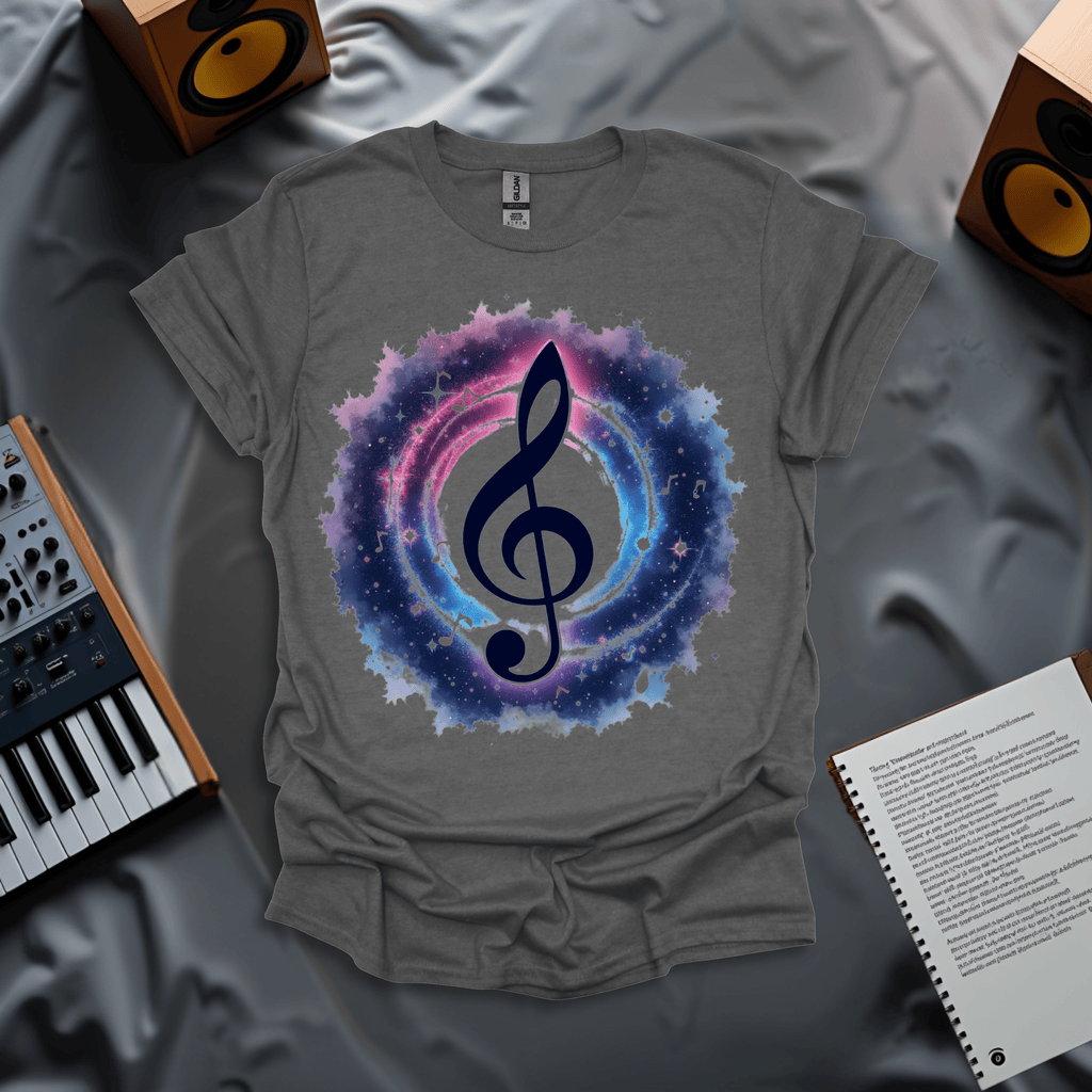 Colourful Cosmic Melody T-Shirt
