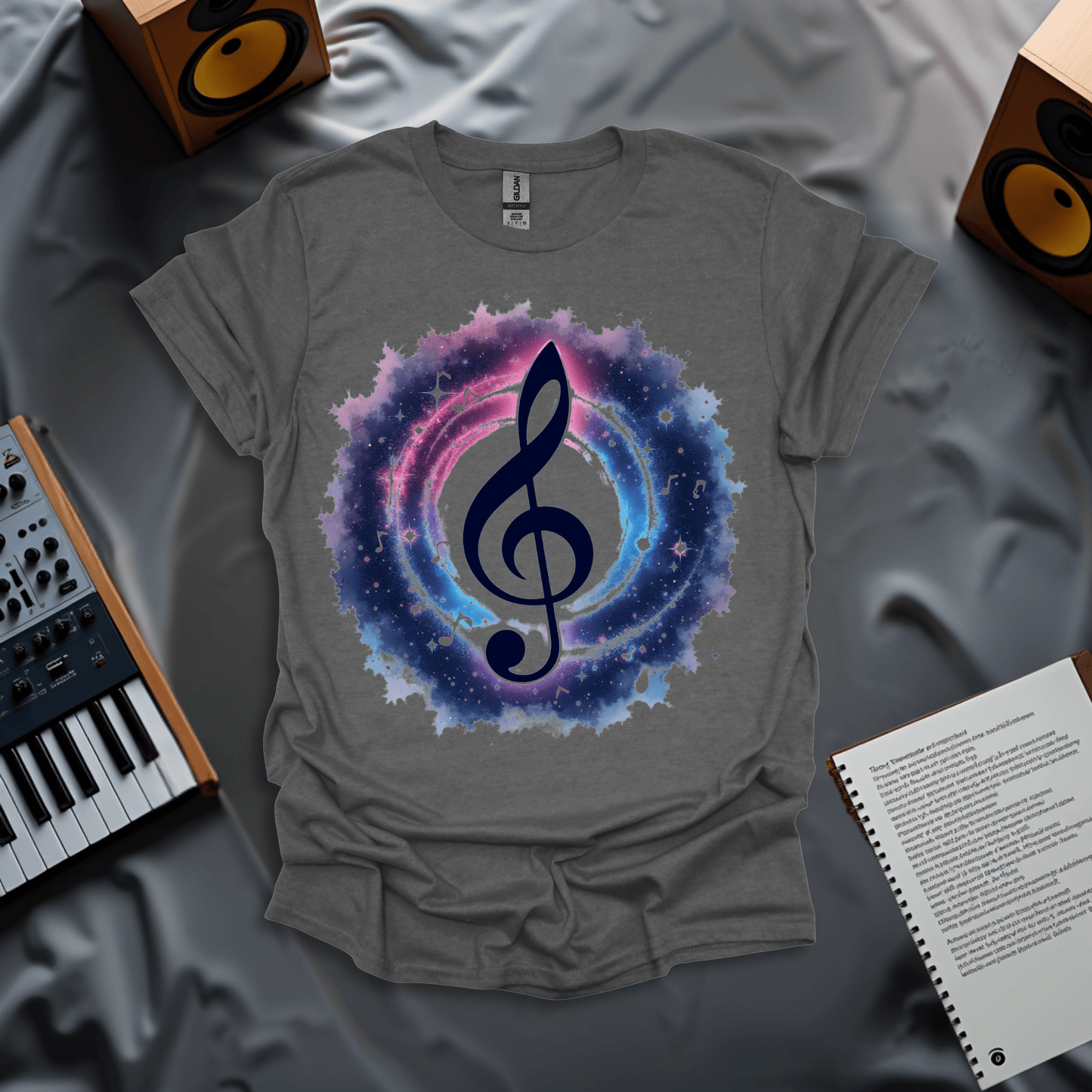 Colourful Cosmic Melody T-Shirt