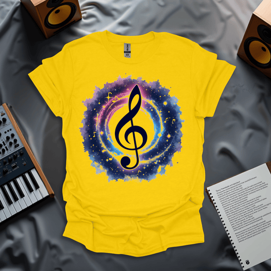 Colourful Cosmic Melody T-Shirt