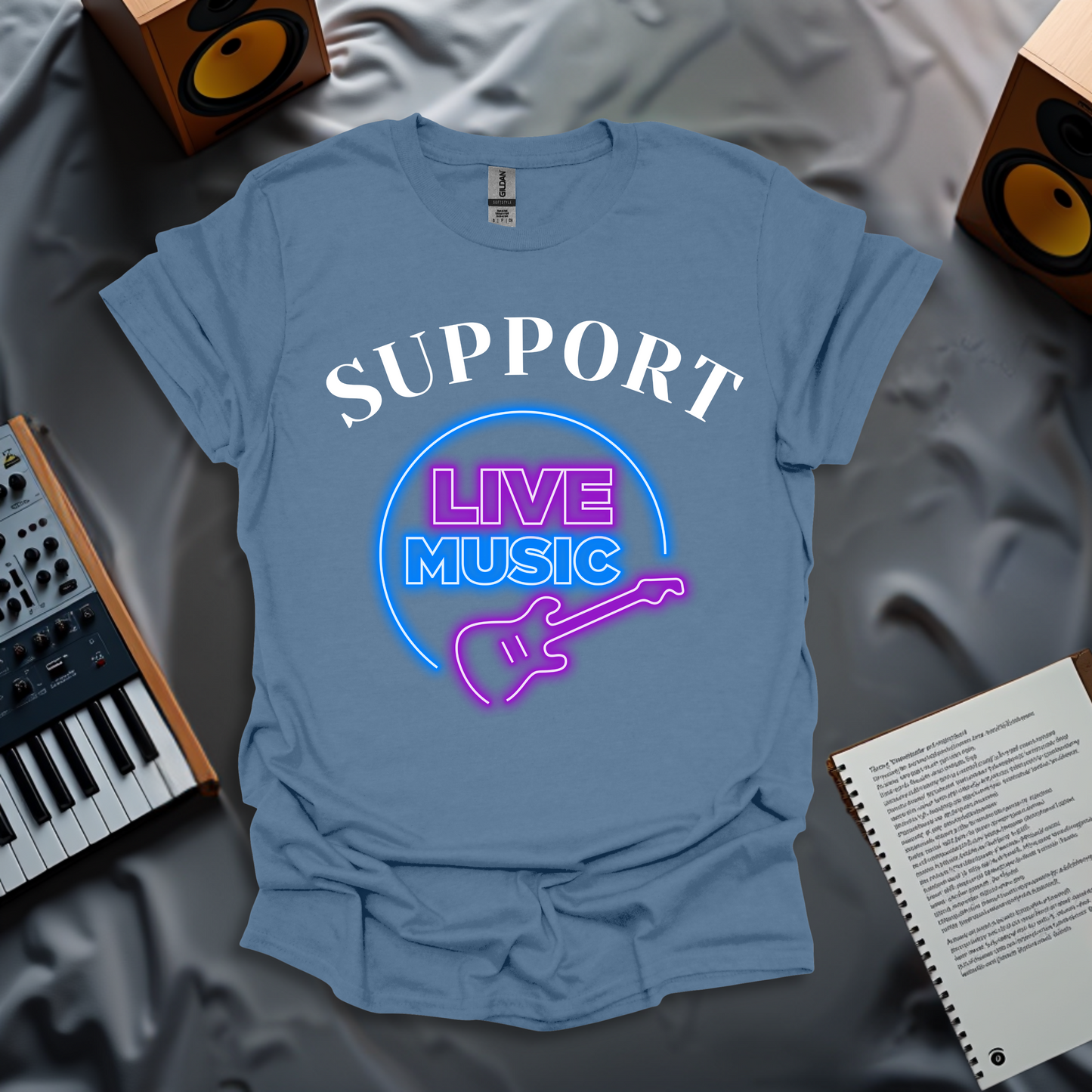 Support Live Music T-Shirt