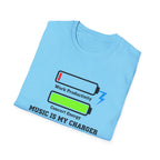Music Is My Charger T-Shirt