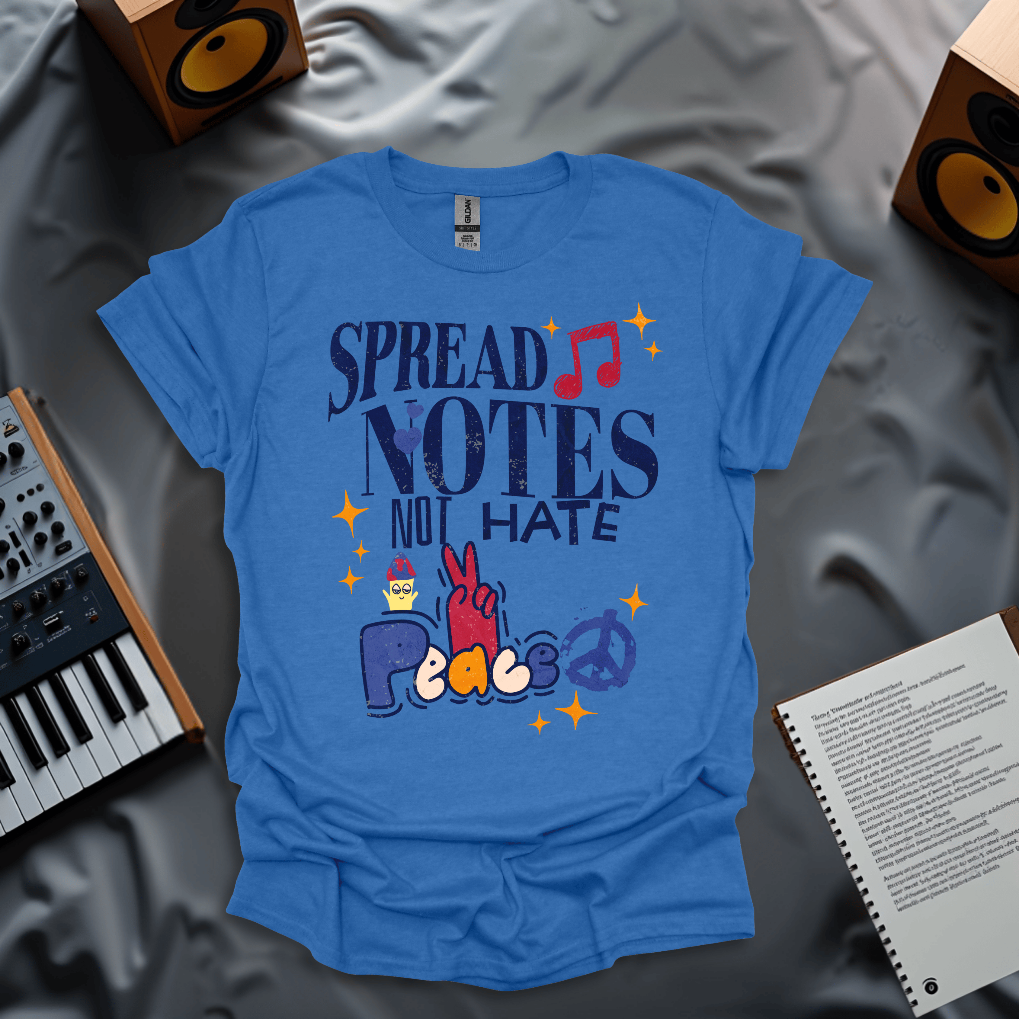 Spread Notes, Not Hate T-Shirt