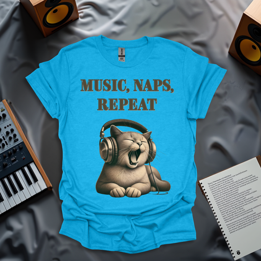 Music, Naps, Repeat T-Shirt