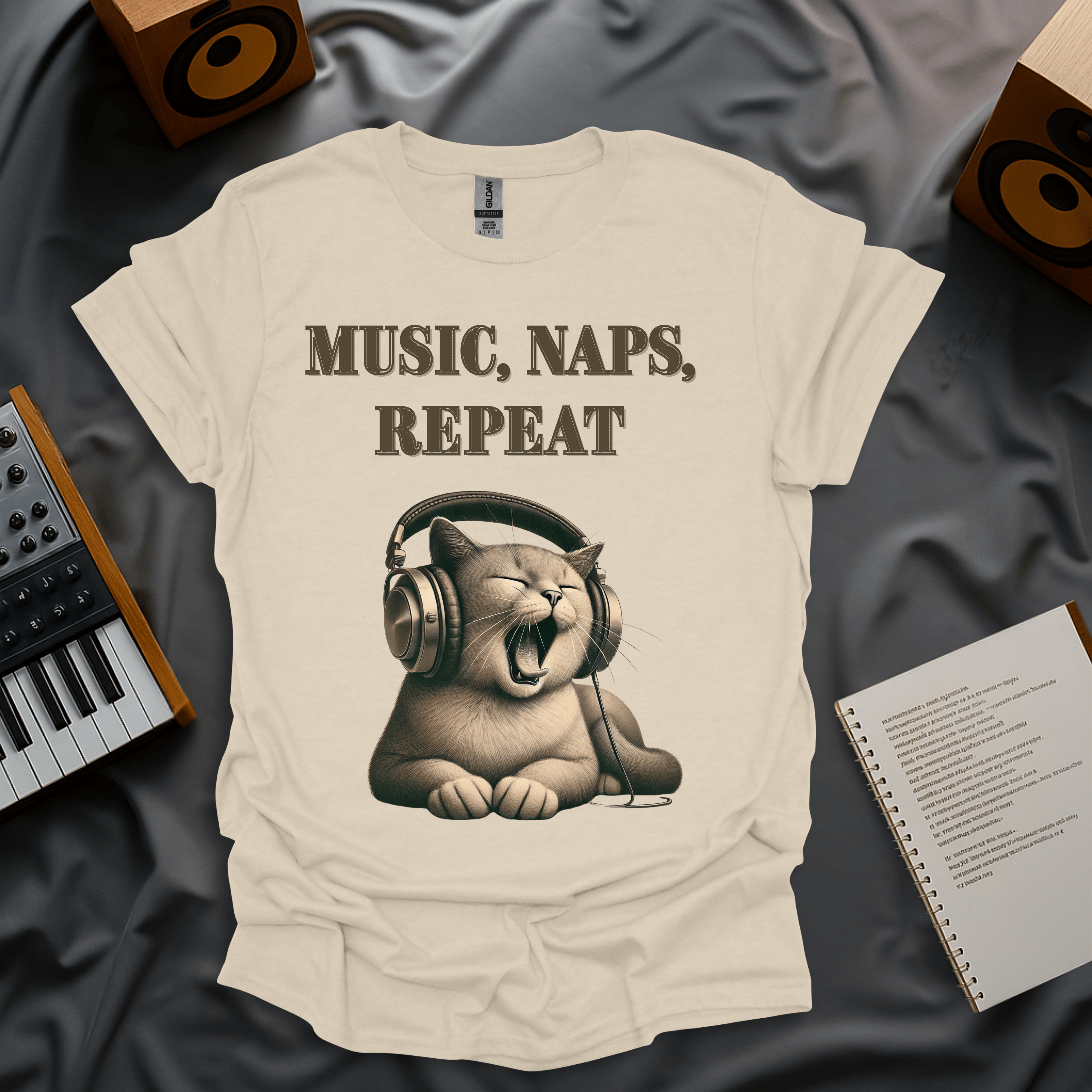 Music, Naps, Repeat T-Shirt