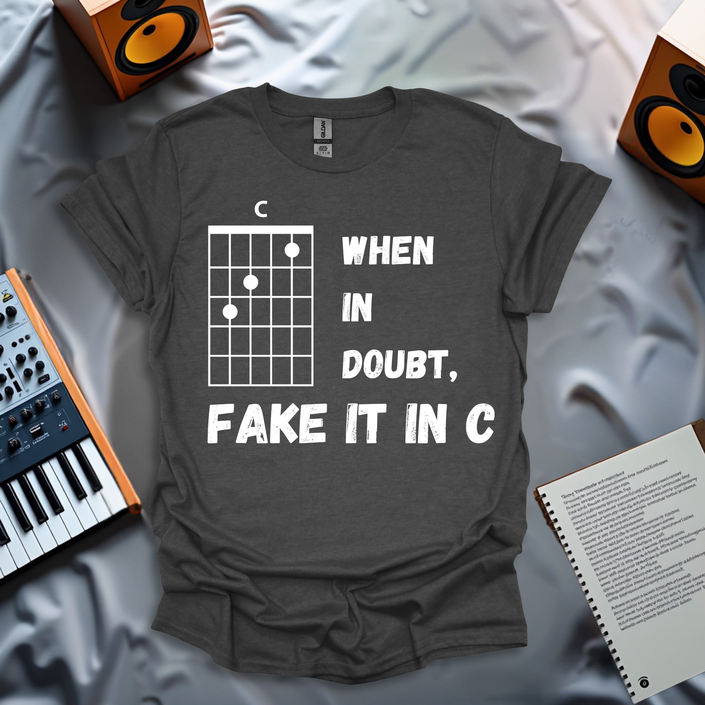 When in Doubt, Fake it in C T-Shirt