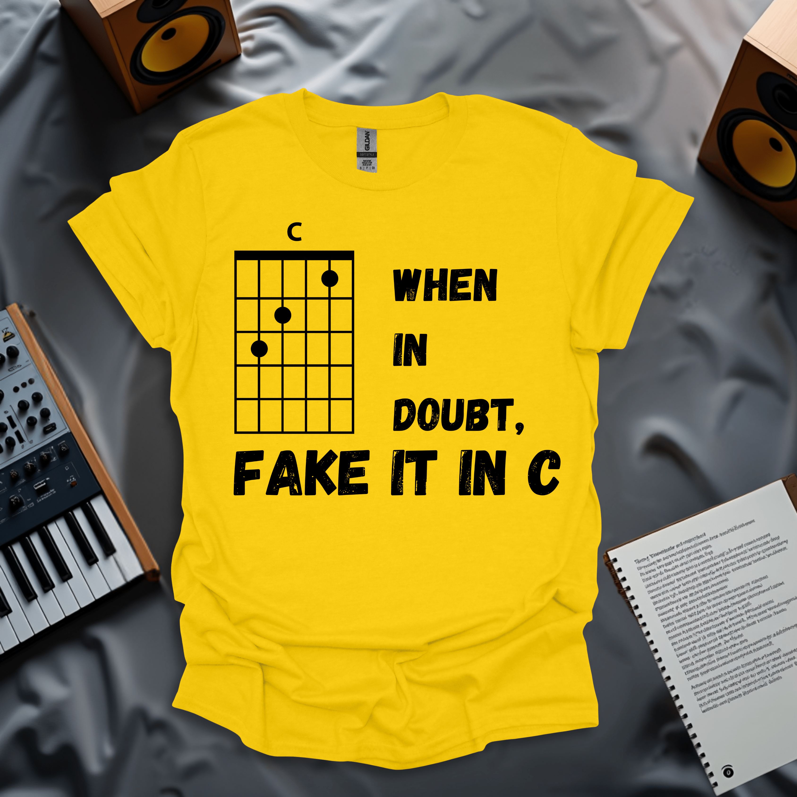 When in Doubt, Fake it in C T-Shirt