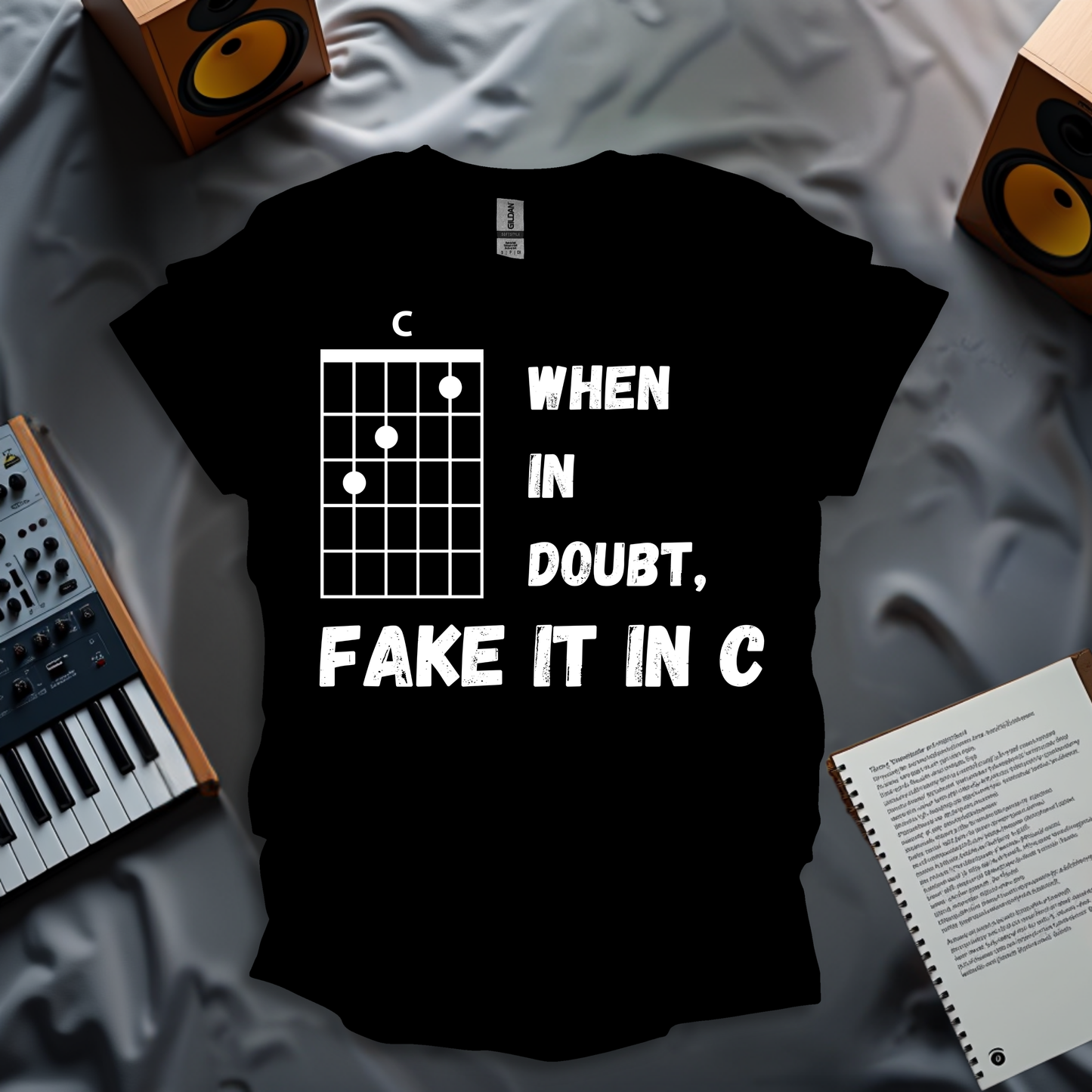 When in Doubt, Fake it in C T-Shirt