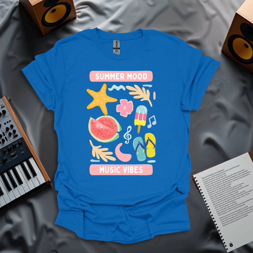 Summer Mood, Music Vibes T-Shirt