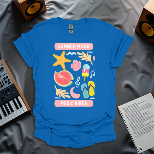 Summer Mood, Music Vibes T-Shirt