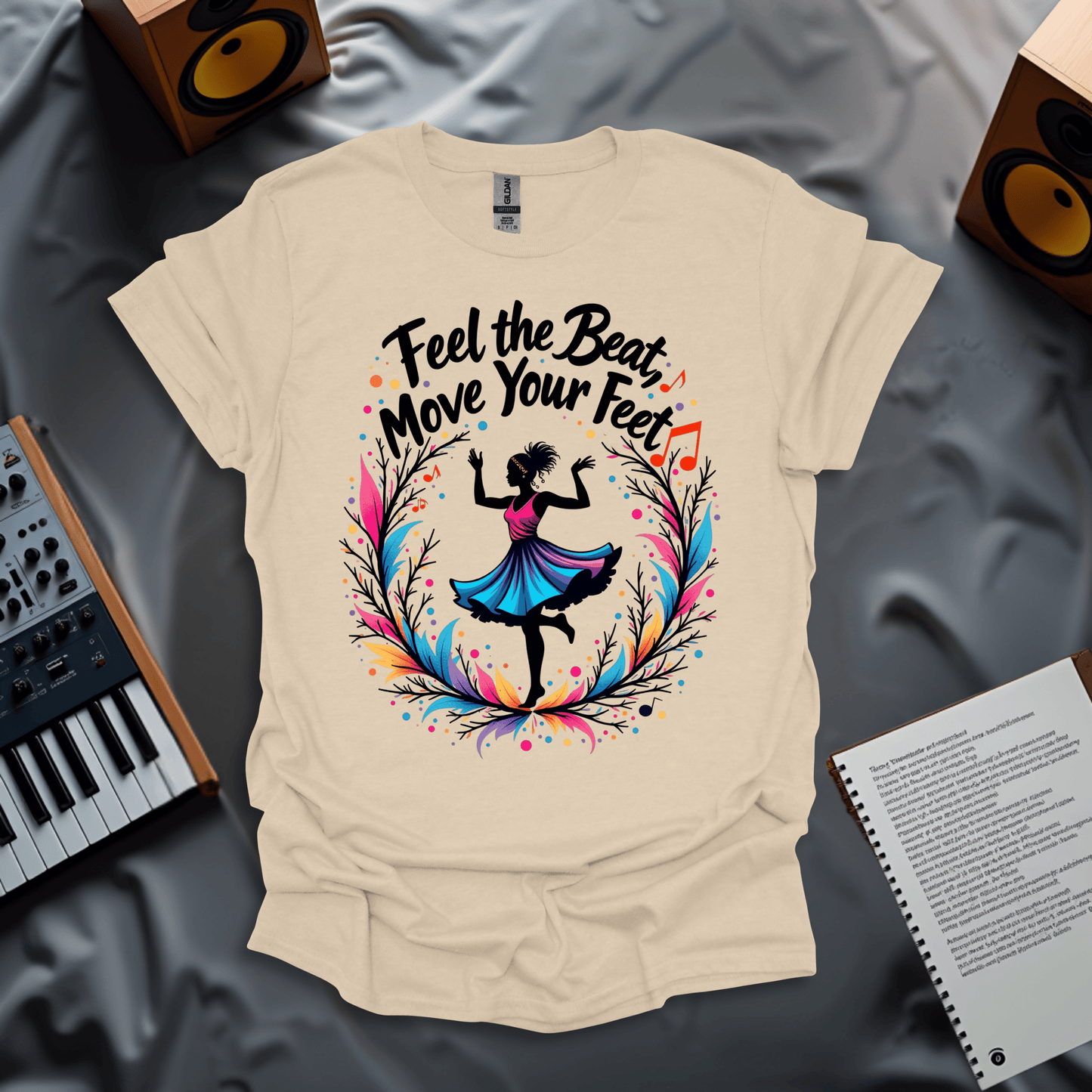 Feel the Beat, Move Your Feet T-Shirt