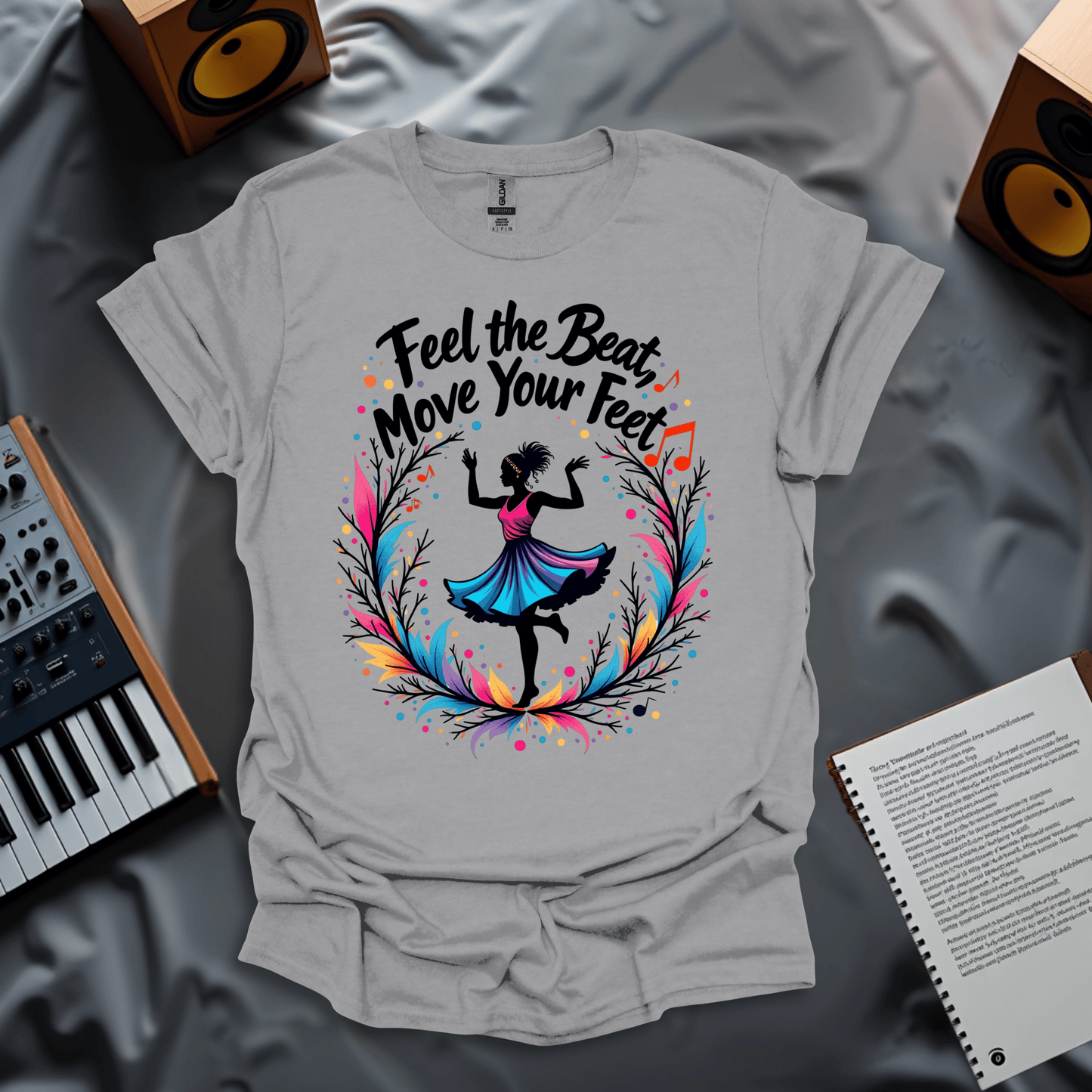 Feel the Beat, Move Your Feet T-Shirt