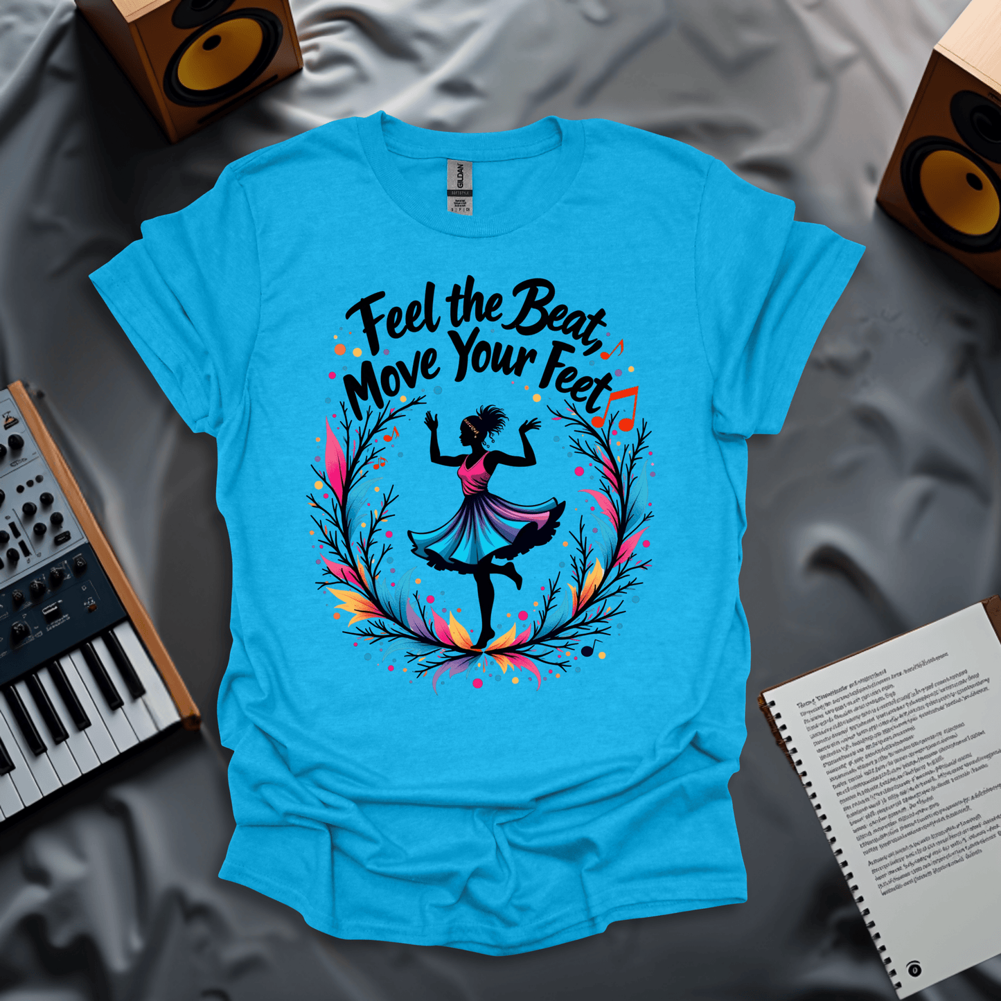 Feel the Beat, Move Your Feet T-Shirt
