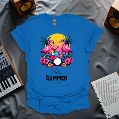 Hello Summer: Flamingo Jam T-Shirt
