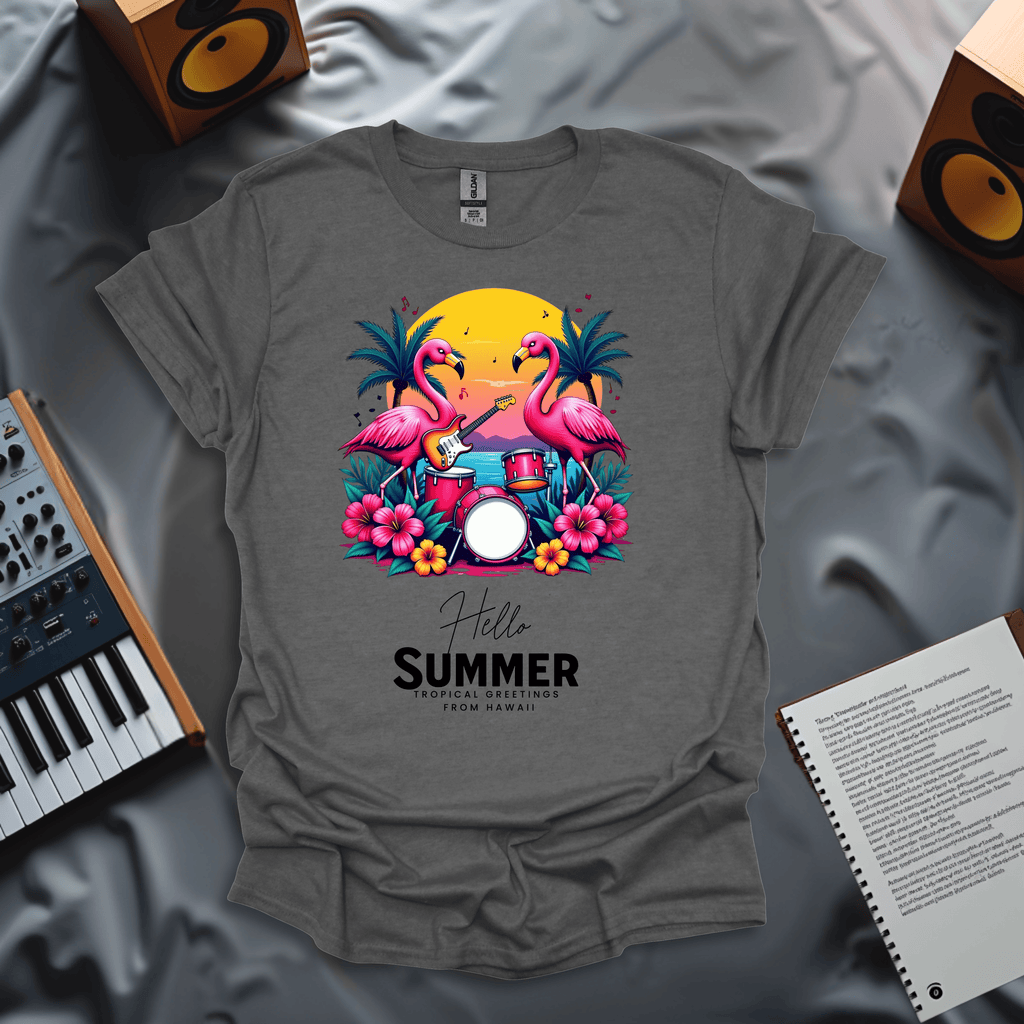 Hello Summer: Flamingo Jam T-Shirt