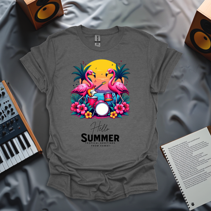 Hello Summer: Flamingo Jam T-Shirt