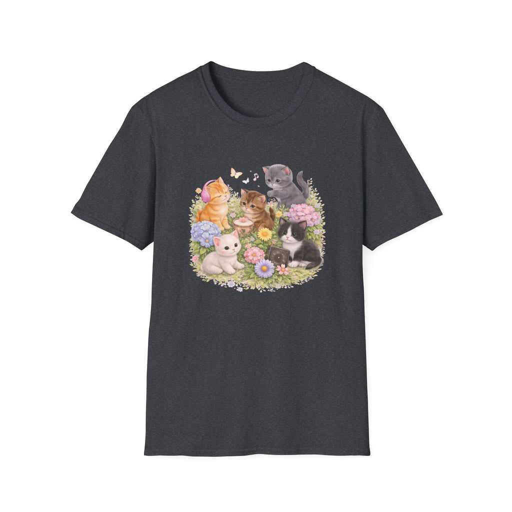 Cute Kittens Garden Party T-Shirt