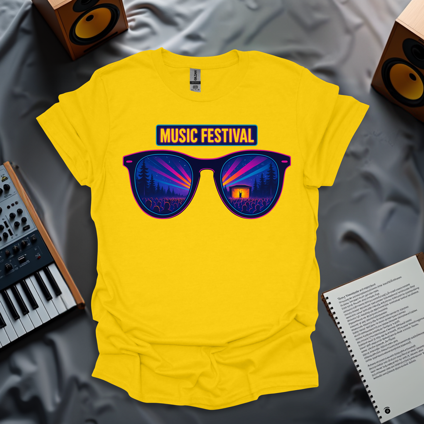 Retro Music Festival T-Shirt