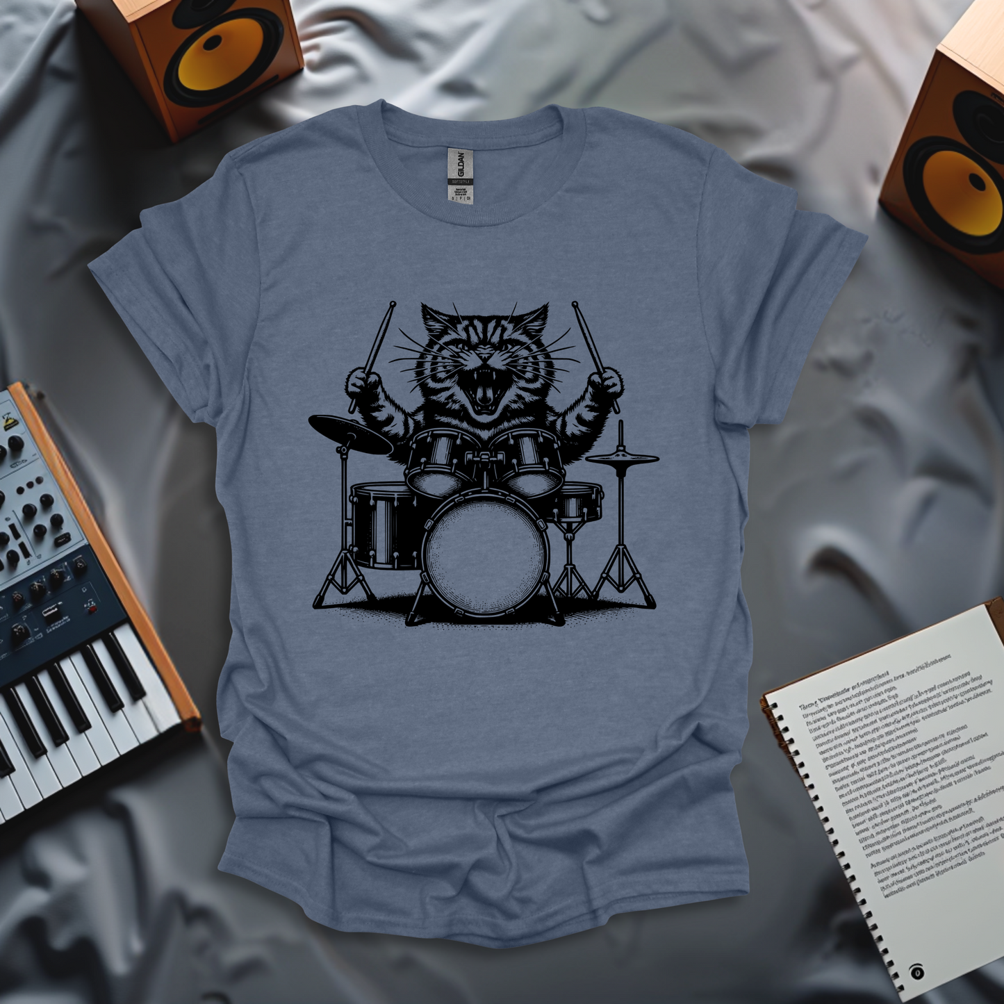 Drumroll for the Cat King! T-Shirt