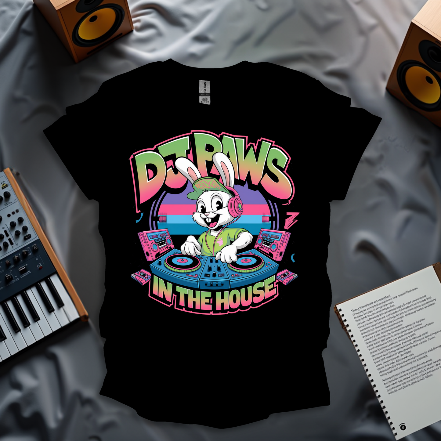 DJ Paws in the House! T-Shirt