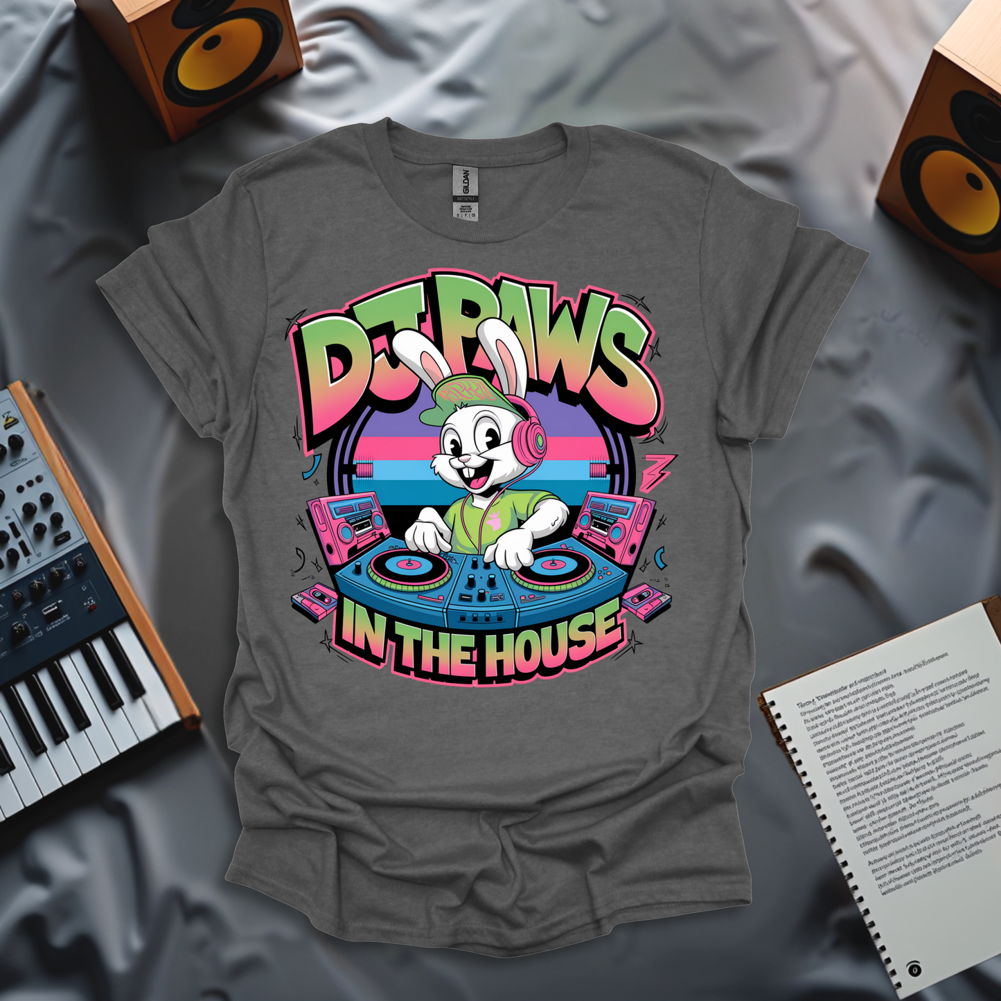DJ Paws in the House! T-Shirt