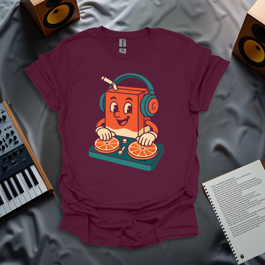 DJ Juice Drop – Fresh Beats & Citrus Grooves T-Shirt
