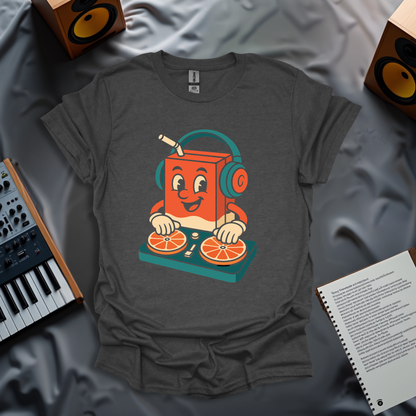 DJ Juice Drop – Fresh Beats & Citrus Grooves T-Shirt