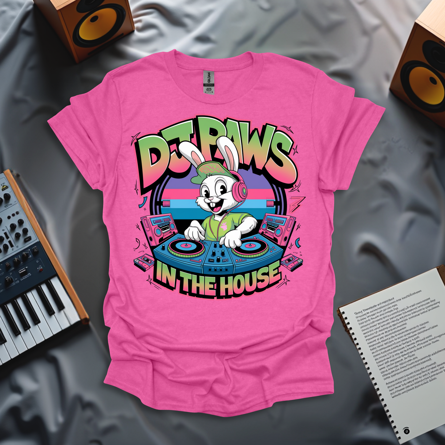 DJ Paws in the House! T-Shirt