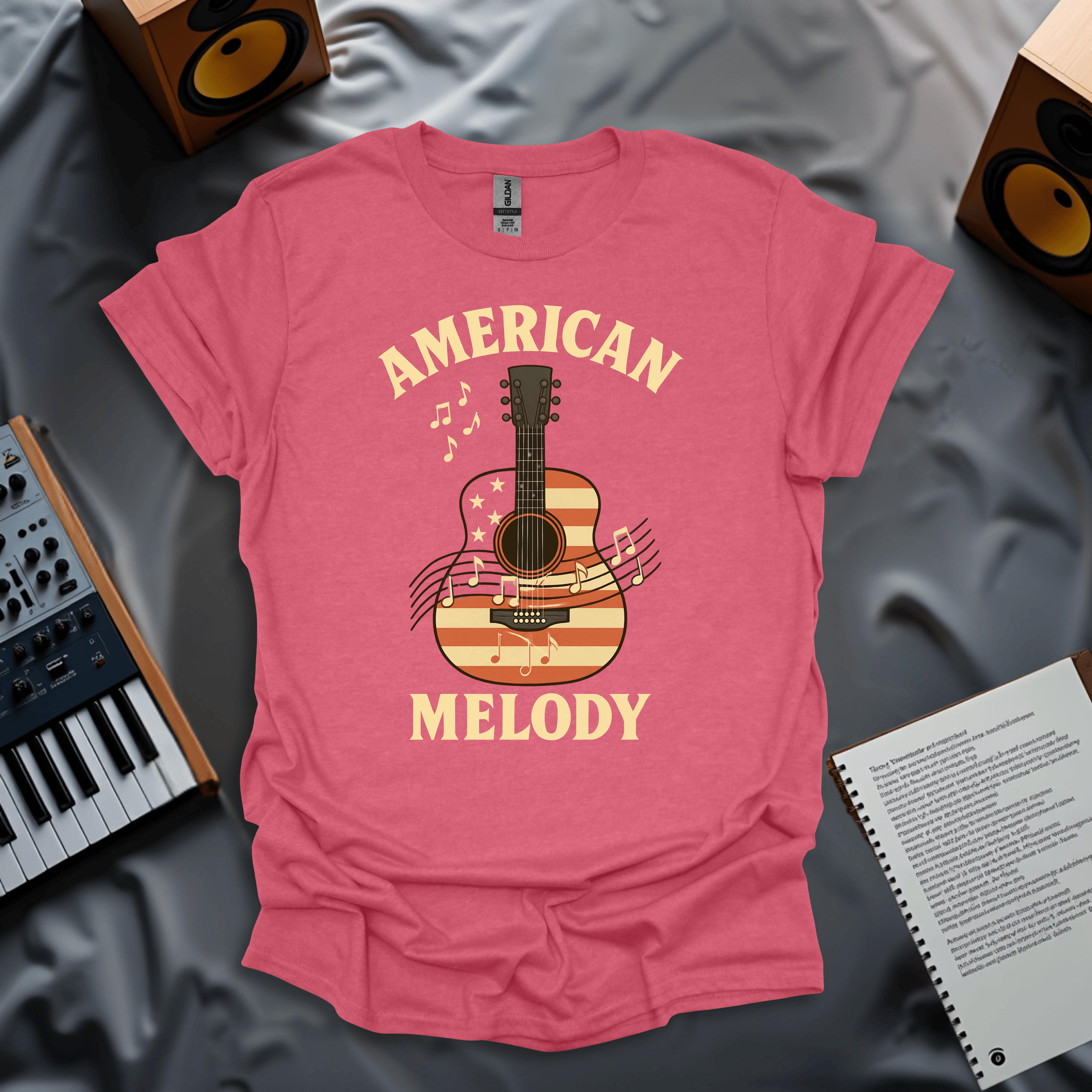 American Melody – Stars, Stripes & Strings T-Shirt