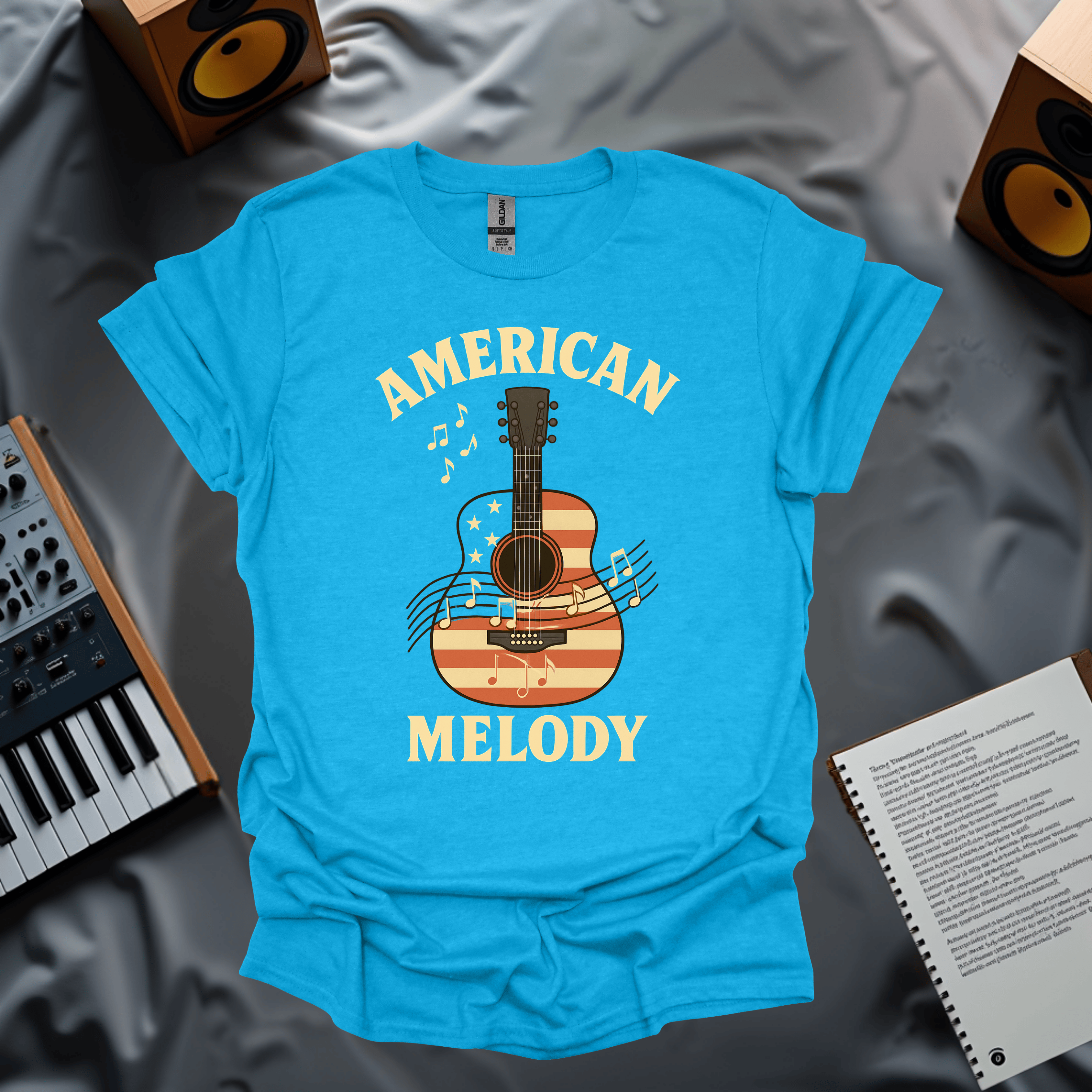 American Melody – Stars, Stripes & Strings T-Shirt