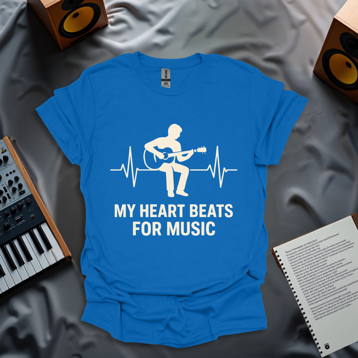 My Heart Beats for Music T-Shirt