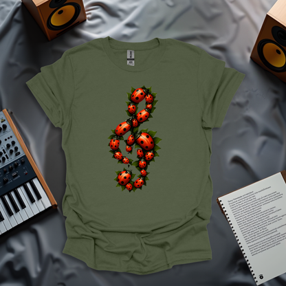 Summer Harmony – Ladybug Music Vibes Tee T-Shirt
