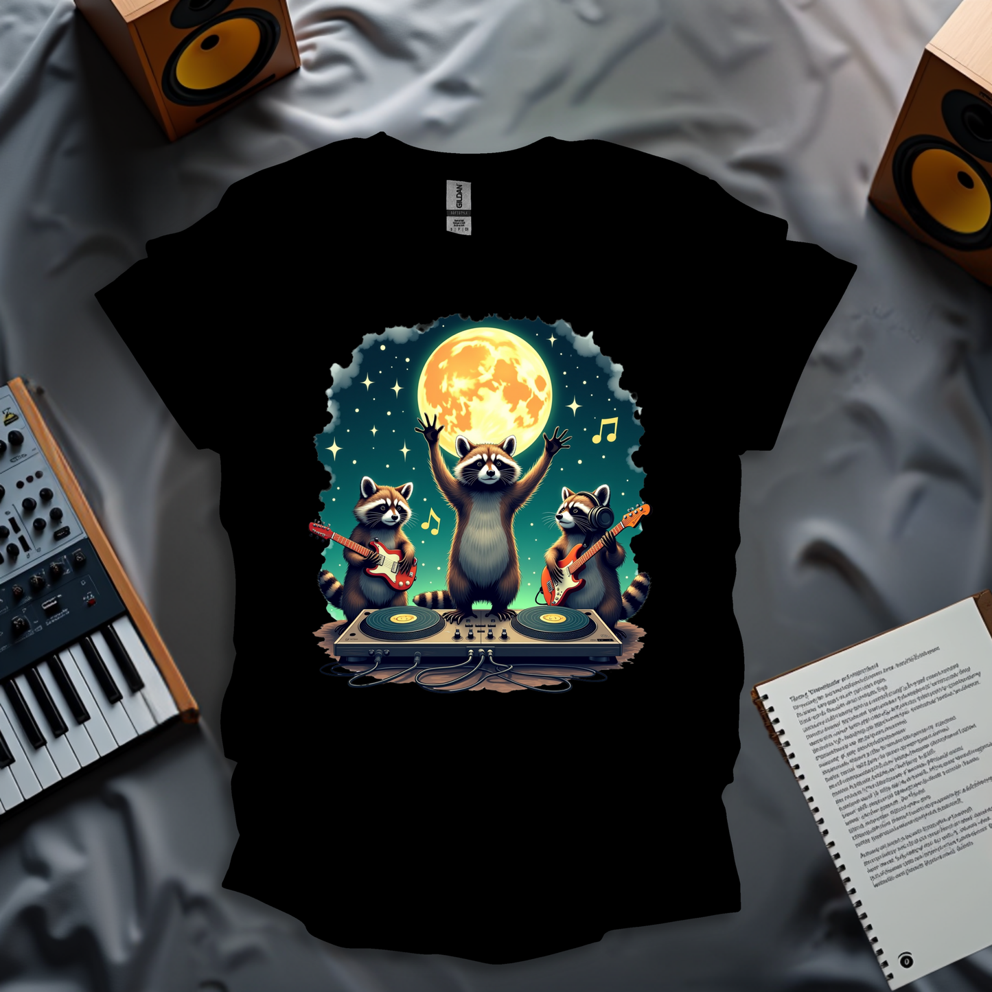 Raccoon Moon Jam T-Shirt