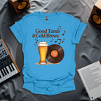 Good Tunes & Cold Brews – The Perfect Combo T-Shirt