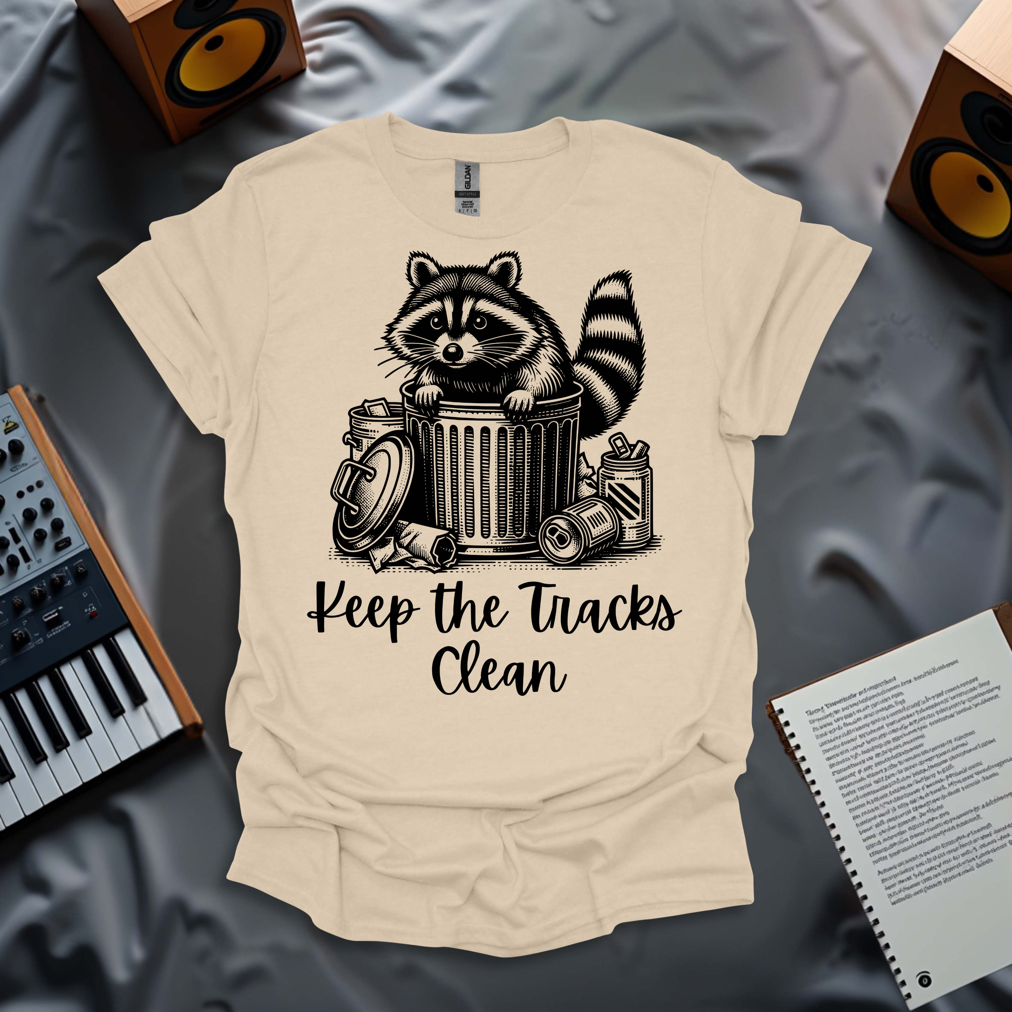 Keep The Tracks Clean T-Shirt
