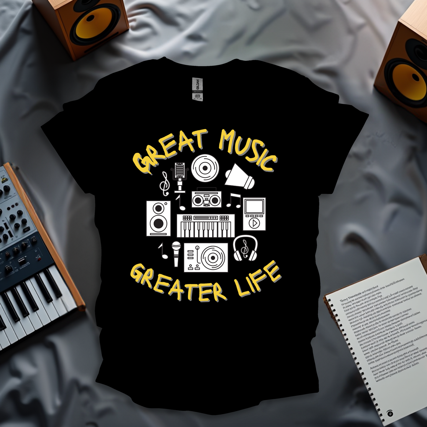 Great Music, Greater Life T-Shirt