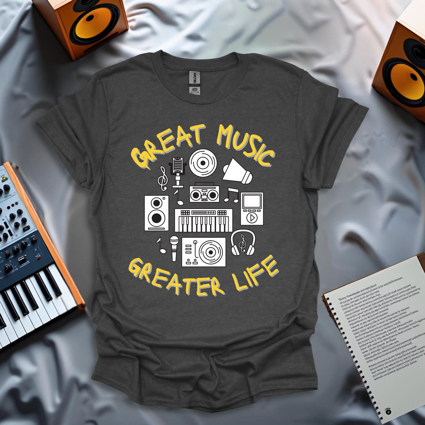 Great Music, Greater Life T-Shirt