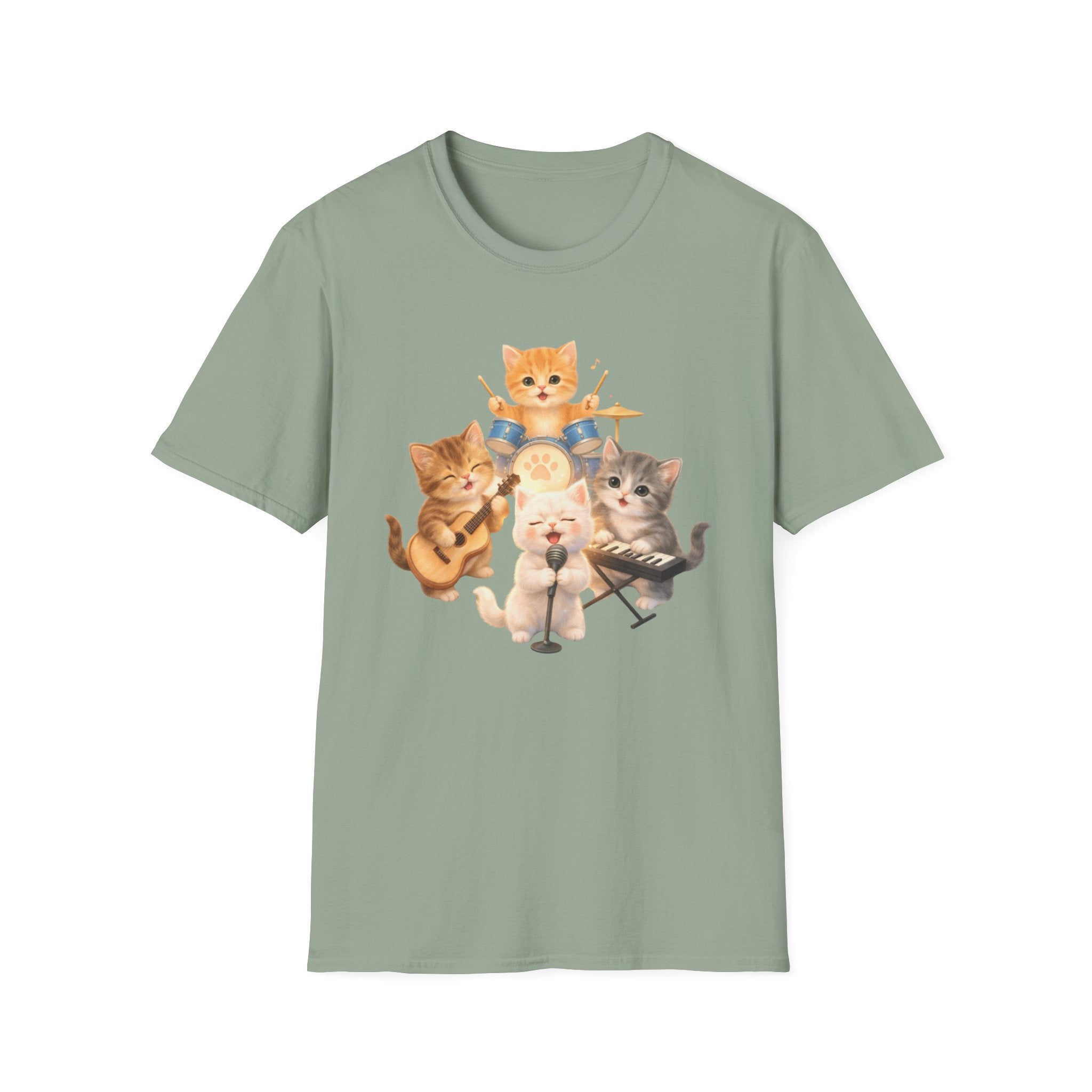 Cute Kittens Band T-Shirt